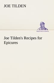 Cover von Joe Tilden's Recipes for Epicures