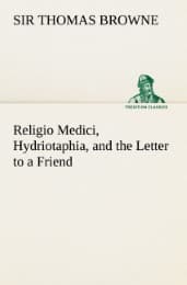 Cover von Religio Medici, Hydriotaphia, and the Letter to a Friend