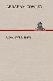 Cover von Cowley's Essays
