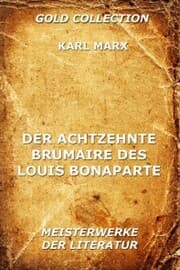 Cover von Der achtzehnte Brumaire des Louis Bonaparte