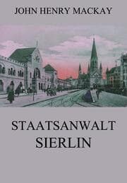 Cover von Staatsanwalt Sierlin