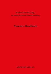Cover von Vormärz-Handbuch