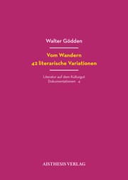 Cover von Vom Wandern. 42 literarische Variationen
