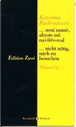 Cover von ...nicht nötig, mich zu besuchen /...neni nutné, abyste me navstevoval