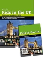 Cover von Kids in the UK, DVD und Begleitheft für Lehrende