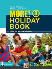 Cover von MORE! Holiday Book 3, mit App für Audiomaterial