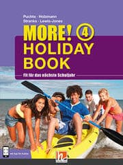 Cover von MORE! Holiday Book 4, mit App für Audiomaterial