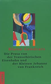 Cover von Die Prosa von der Transsibirischen Eisenbahn und der kleinen Jehanne von Frankreich