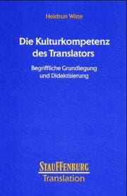 Cover von Die Kulturkompetenz des Tranlators