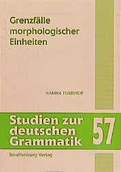 Cover von Grenzfälle morphologischer Einheiten