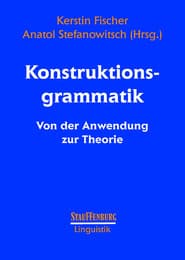 Cover von Konstruktionsgrammatik I