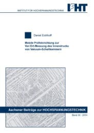 Cover von Mobile Prüfeinrichtung zur Vor-Ort-Messung des Innendrucks von Vakuum-Schaltkammern