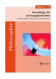 Cover von Vorschläge für Leistungskontrollen Philosophie in den Klassen 7-9