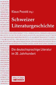 Cover von Schweizer Literaturgeschichte