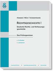 Cover von Rechtsgeschichte I