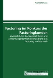 Cover von Factoring im Konkurs des Factoringkunden