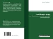 Cover von Rechtsforschung