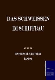 Cover von Das Schweissen im Schiffbau