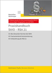 Cover von Praxishandbuch StVO - RSA 21