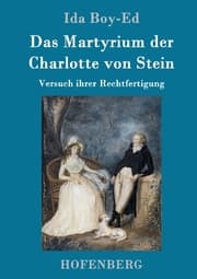 Cover von Das Martyrium der Charlotte von Stein