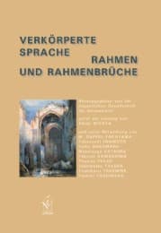 Cover von Verkörperte Sprache - Rahmen und Rahmenbrüche