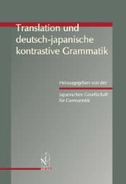 Cover von Translation und deutsch-japanische kontrastive Grammatik