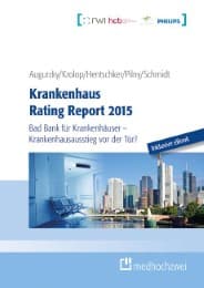 Cover von Krankenhaus Rating Report 2015