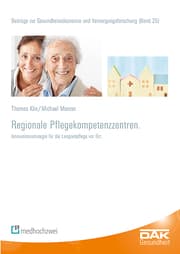 Cover von Regionale Pflegekompetenzzentren
