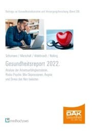 Cover von Gesundheitsreport 2022