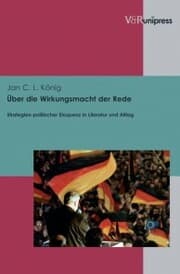 Cover von Über die Wirkungsmacht der Rede