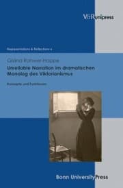 Cover von Unreliable Narration im dramatischen Monolog des Viktorianismus