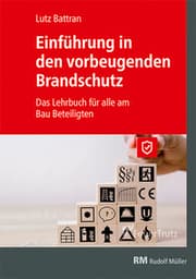 Cover von Einführung in den vorbeugenden Brandschutz