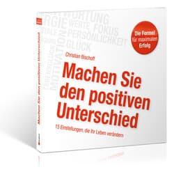 Cover von Machen Sie den positiven Unterschied