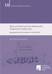 Cover von Blick auf Schulcurricula Mathematik: Empirische Fundierung?