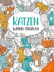 Cover von Katzen - Wimmel-Malbuch
