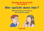 Cover von Wer spricht denn hier? Rätseldialoge zum Vorlesen mit verteilten Rollen