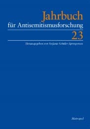 Cover von Jahrbuch für Antisemitismusforschung 23 (2014)