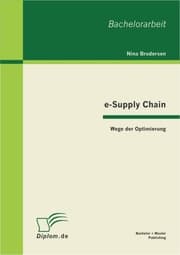 Cover von e-Supply Chain: Wege der Optimierung