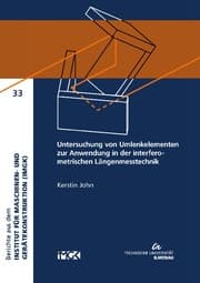 Cover von Untersuchung von Umlenkelementen zur Anwendung in der interferometrischen Längenmesstechnik