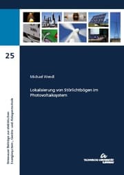 Cover von Lokalisierung von Störlichtbögen im Photovoltaiksystem