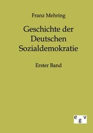 Cover von Geschichte der Deutschen Sozialdemokratie