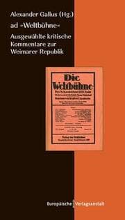 Cover von ad Weltbühne