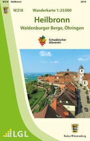 Cover von W218 Wanderkarte 1:25 000 Heilbronn