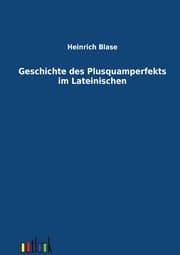 Cover von Geschichte des Plusquamperfekts im Lateinischen