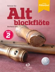 Cover von Schule für Altblockflöte 2 (mit Audio-Download)
