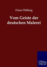 Cover von Vom Geiste der deutschen Malerei