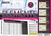 Cover von Info-Tafel-Set Liste der chemischen Elemente