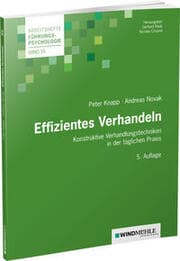 Cover von Effizientes Verhandeln