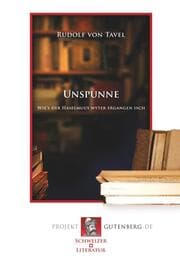 Cover von Unspunne. Wie's der Haselmuus wyter ergangen isch. Berndeutsche Novelle