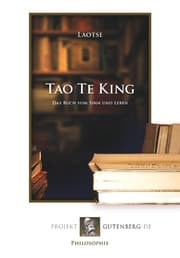 Cover von Tao Te King. Übertragen von Richard Wilhelm